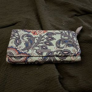 Vera Bradley wallet light blue